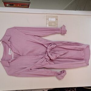 Sovere pink silk dress xs nwot